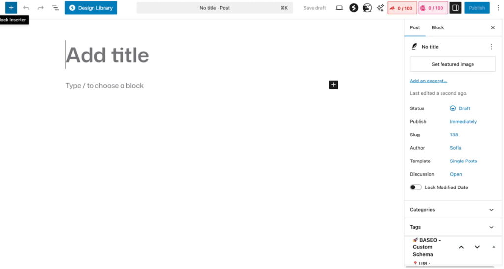 Yoast SEO FAQ Block Implementation:
